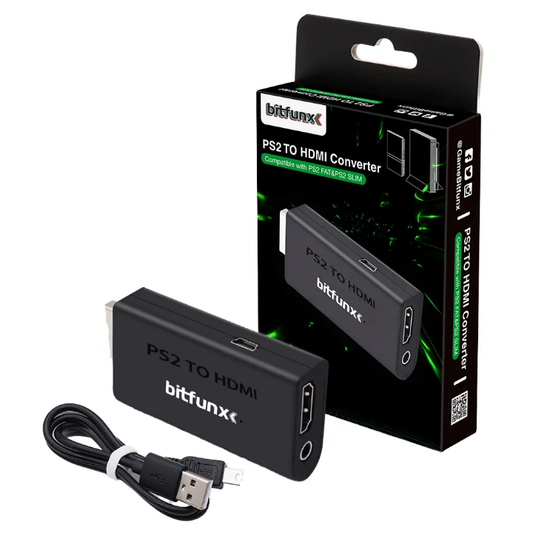 New PS2 to HDMI Video Converter Composite AV to HDMI