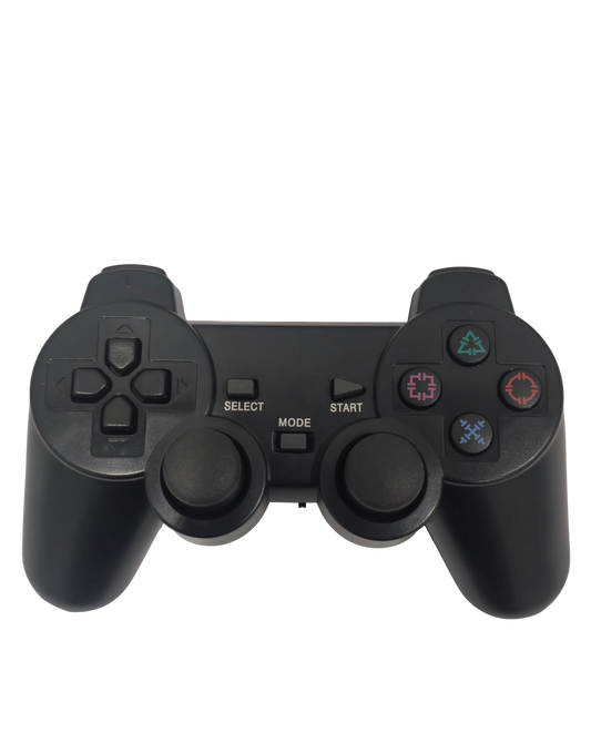PS2 Wireless Controller – Plug-and-Play 2.4GHz with Receiver