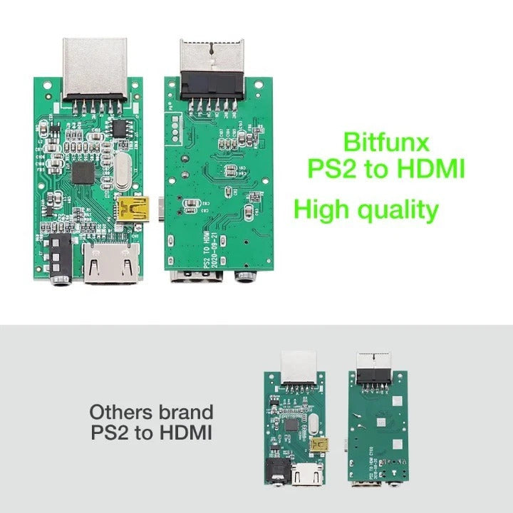 New PS2 to HDMI Video Converter Composite AV to HDMI