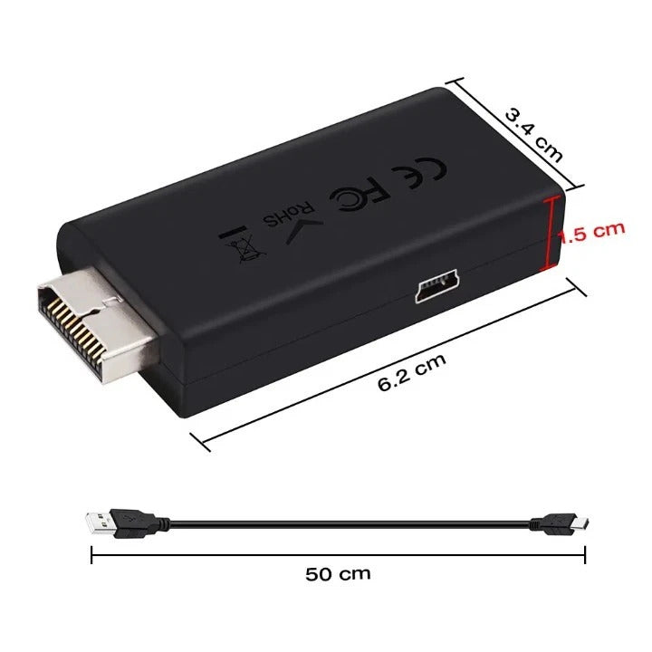 New PS2 to HDMI Video Converter Composite AV to HDMI