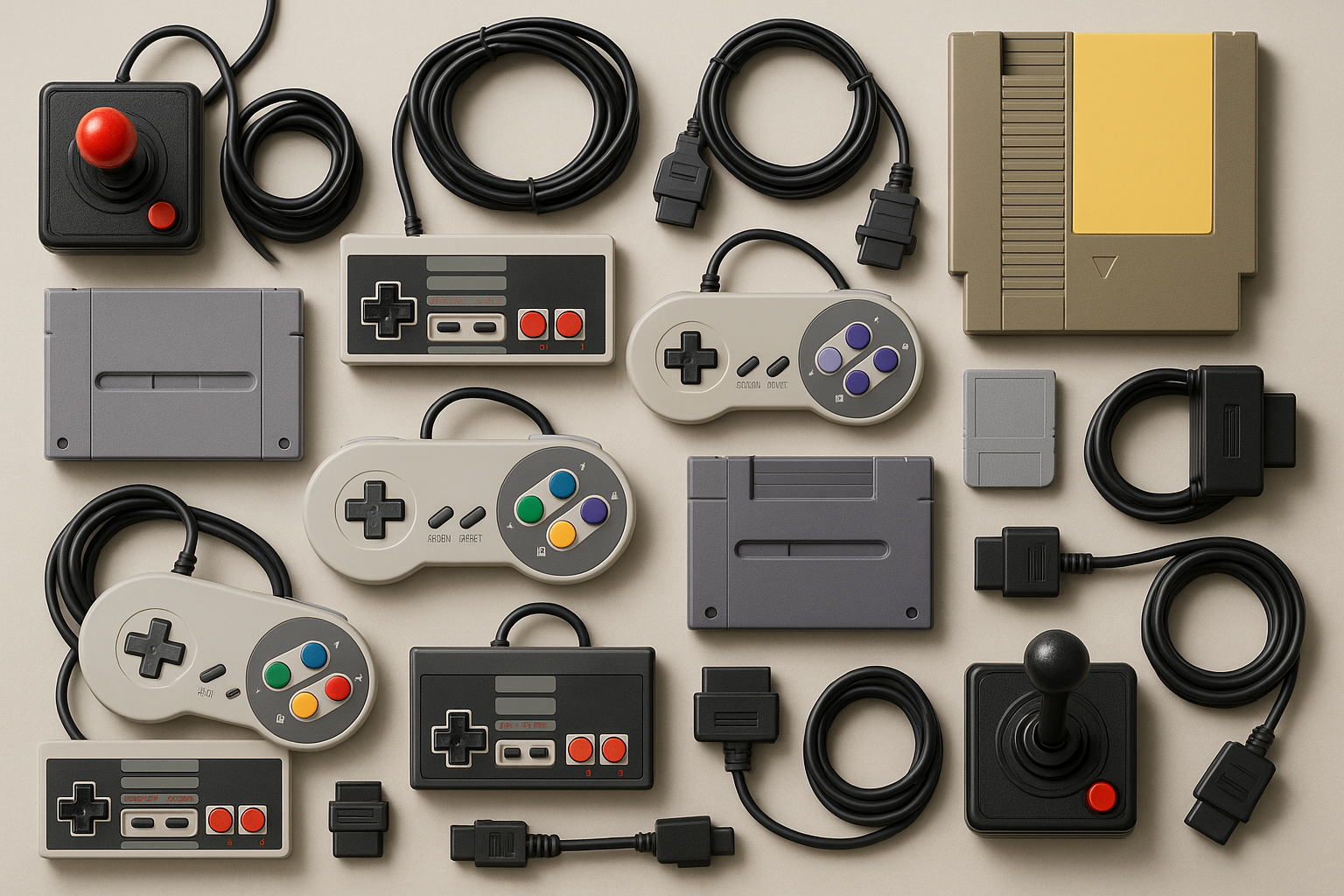 Retro gaming parts and accessories 